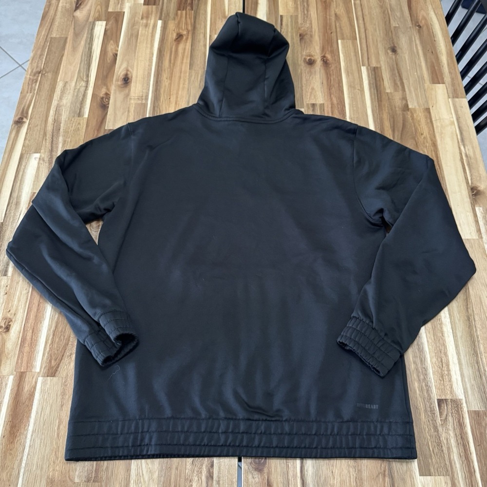 Texas Tech Red Raiders Hoodie Mens L Black Adidas Pullover College Football - Picture 3 of 6
